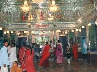 Peoples Dancing in Temple